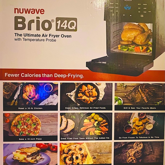 NuWave Brio Air Fryer 14Q in box brand new!